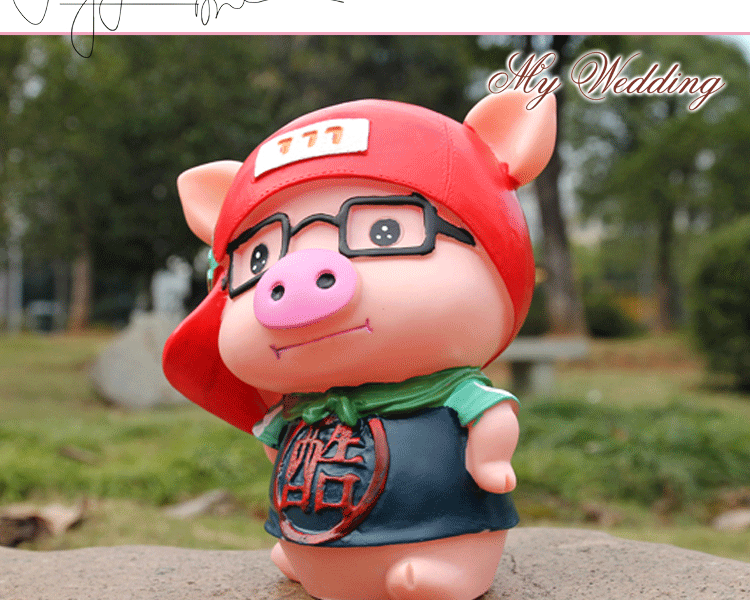 创意超大号机器猫存钱罐 可爱多啦a梦储蓄罐 儿童储钱罐摆件礼品 牛仔超大号-可存一万枚