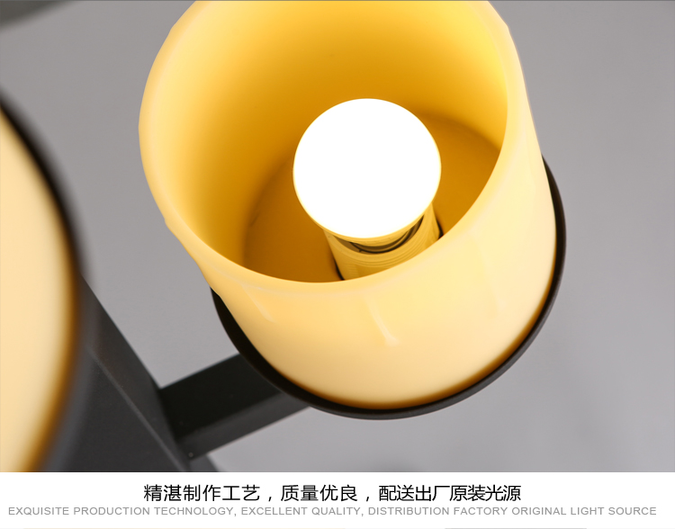 
                                        kc灯具新古典烛台铁艺云石美式装饰枝形个性落地灯客厅卧室落地灯 15-F9006-6 黄光                