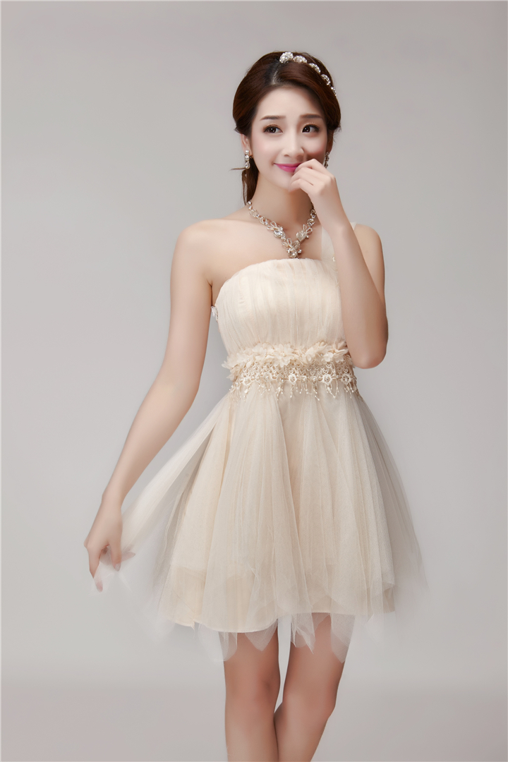 To make the new 2015 poem bridesmaid mission dress evening dresses and sisters skirts banquet short of small white dress M pictures, prices, brand platters! The elections are supplied in the national character of distribution, so action, buy now enjoy more preferential! As soon as possible.