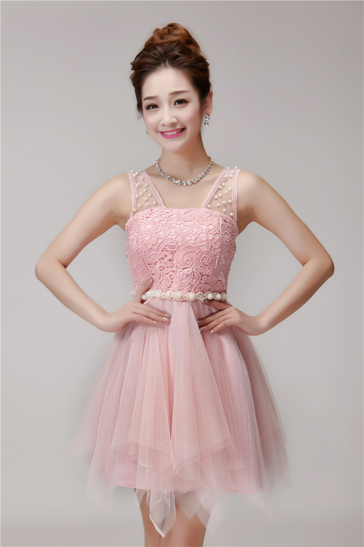 Ya Man Fei bridesmaid services 2015 new bridesmaid mission dress evening dresses and sisters skirts banquet in a small dress summer short apricot L photo, prices, brand platters! The elections are supplied in the national character of distribution, so action, buy now enjoy more preferential! As soon as possible.