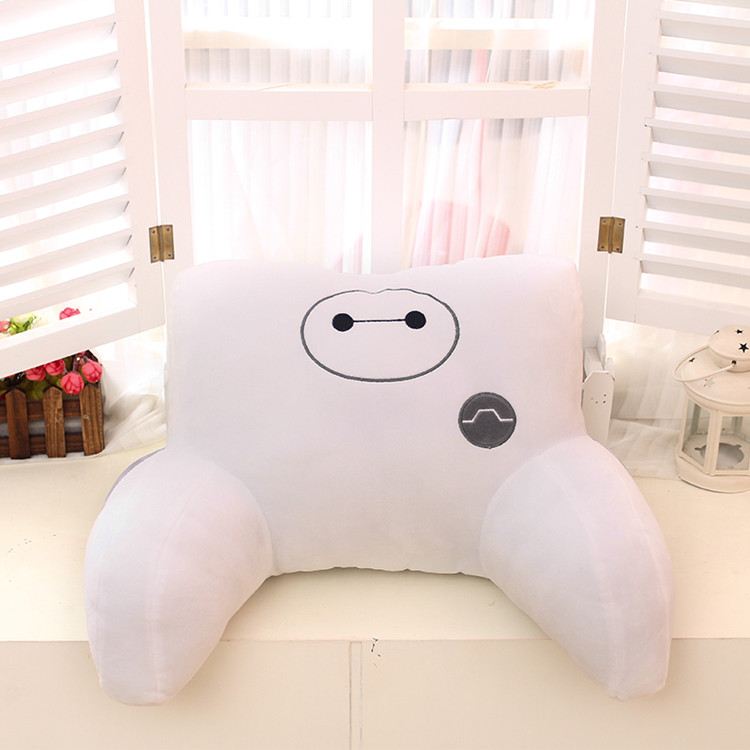 超能陆战队Baymax 大白毛绒公仔大白腰枕办公室靠垫卡通U型护颈枕 颈枕