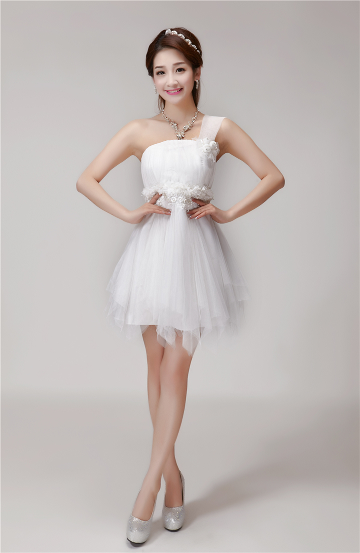 To make the new 2015 poem bridesmaid mission dress evening dresses and sisters skirts banquet short of small white dress M pictures, prices, brand platters! The elections are supplied in the national character of distribution, so action, buy now enjoy more preferential! As soon as possible.