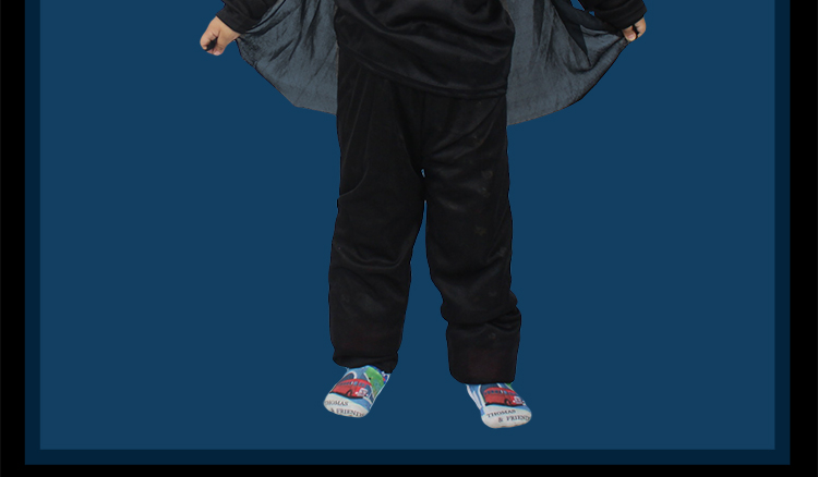 仕彩 复仇者联盟 儿童蝙蝠侠衣服 活动道具 动漫演出服 儿童动漫电影英雄服装 蝙蝠侠套装 L码建议身高120-135CM