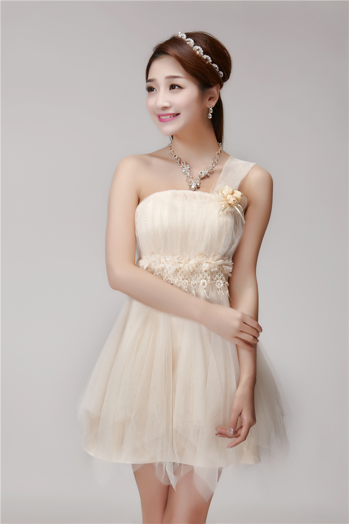 To make the new 2015 poem bridesmaid mission dress evening dresses and sisters skirts banquet short of small white dress M pictures, prices, brand platters! The elections are supplied in the national character of distribution, so action, buy now enjoy more preferential! As soon as possible.