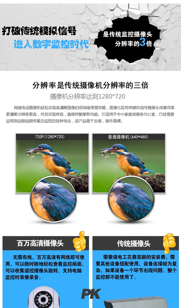 
                                        灯泡摄像头1080P高清监控360度全景摄像头无线wifi手机远程监控器家用 婴儿看护器隐形摄像头 EC18B灯泡摄像头 标配不带卡                