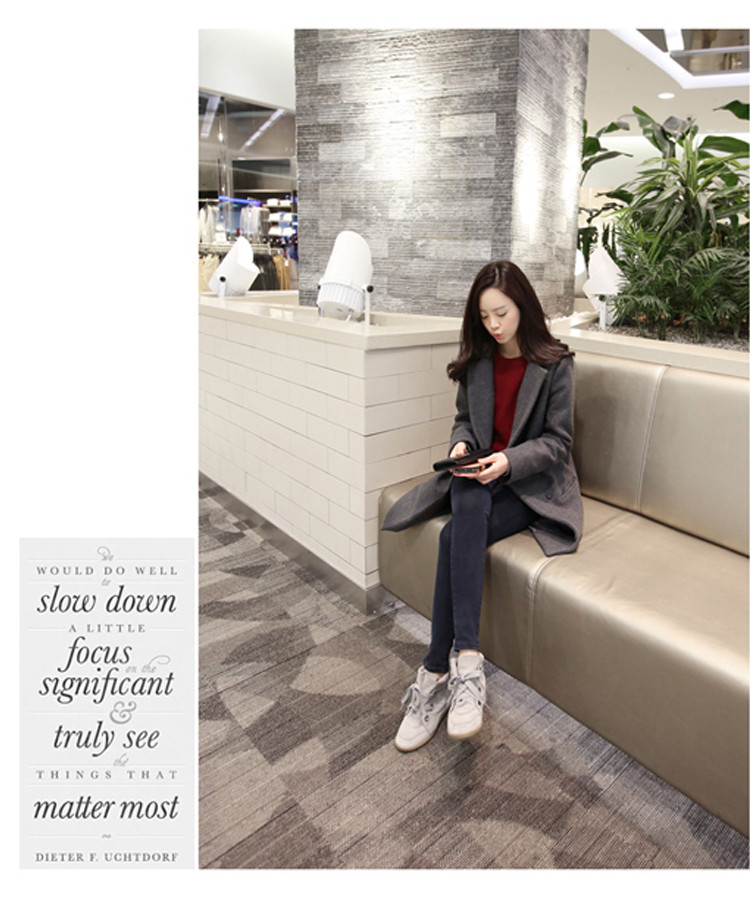 Gigi Lai following 2015 No. autumn and winter new product code women 200 catties a wool coat thick mm mount version in Korea thin long Leisure? jacket female gray hair L picture, prices, brand platters! The elections are supplied in the national character of distribution, so action, buy now enjoy more preferential! As soon as possible.
