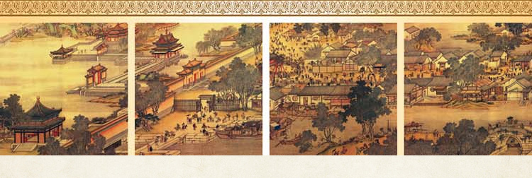 
                                                                                2022新款清明上河图手工绣品5D钻石画满钻客厅水钻画点钻粘钻贴钻十字绣贴画粘贴画砖石秀卧室餐厅风景 高端方钻(满钻) 背景全贴(228*81厘米)多送九宫钻石盒                