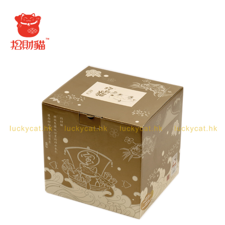 
                                        招财猫摆件 中号陶瓷存钱罐储蓄罐 店铺开业办公室家居创意礼品节庆饰品                 