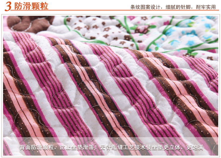 小艾家居  田园布艺花植组合皮沙发垫布艺冬季时尚欧式纯棉罩沙发巾沙发坐垫防滑 红叶叶 90*120cm单条