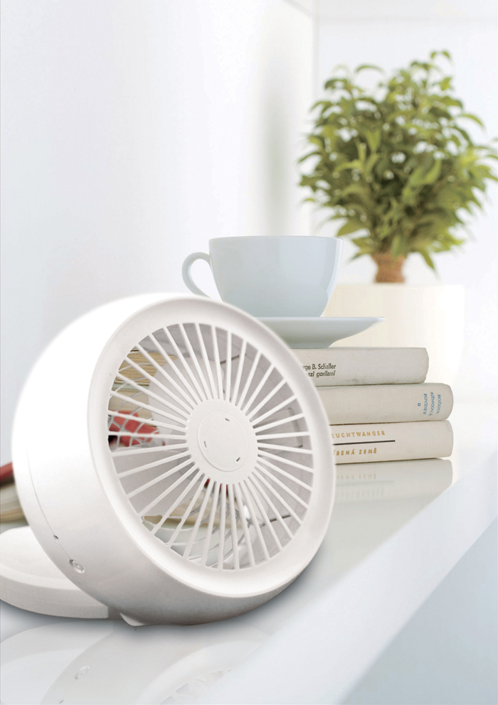 果珈 创意小型USB 电池两用迷你风扇 电风扇 