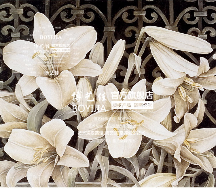 博艺佳 电箱推拉画电表箱挂画客厅餐厅玄关电表盒装饰画有框画 向左推拉 60*80cm