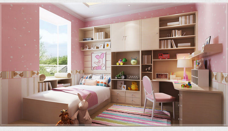 索菲亚家具衣柜卧室组合 儿童房成套家具套餐