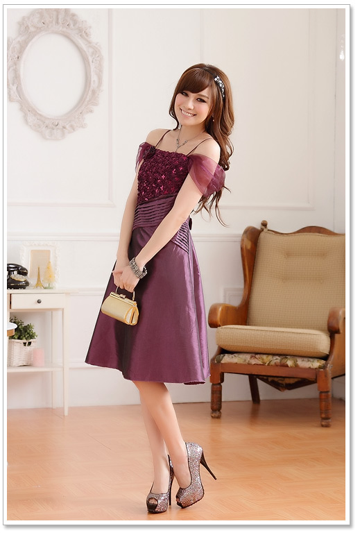C.o.d. 2015 Summer new stylish temperament mini-shoulder strap with shoulder collapse palace two with pressure in the folds video thin dress skirt (flower) can be removed from the Purple XL Photo, prices, brand platters! The elections are supplied in the national character of distribution, so action, buy now enjoy more preferential! As soon as possible.