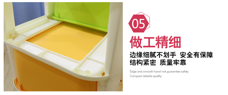 鸿佳环保抽屉式收纳盒宝宝衣柜玩具加大储物柜收纳柜抽屉柜婴儿柜儿童收纳箱 包邮 (310)雅色混色5层