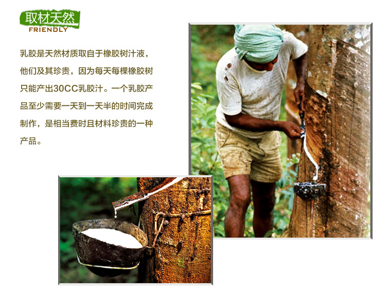 
                                                            【原装泰国品牌】Napattiga娜帕蒂卡 天然乳胶床垫双人床1.8米1.5米可定制 厚度7.5CM 1.8米*2.0米                