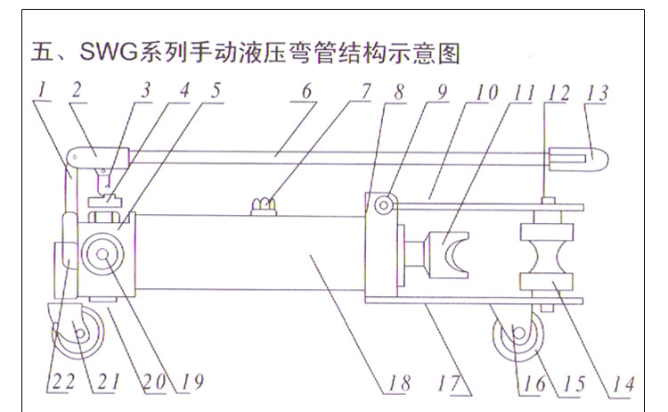 开拓(exploit)整体式手动液压弯管机 钢筋弯曲机弯折机 镀锌管钢管