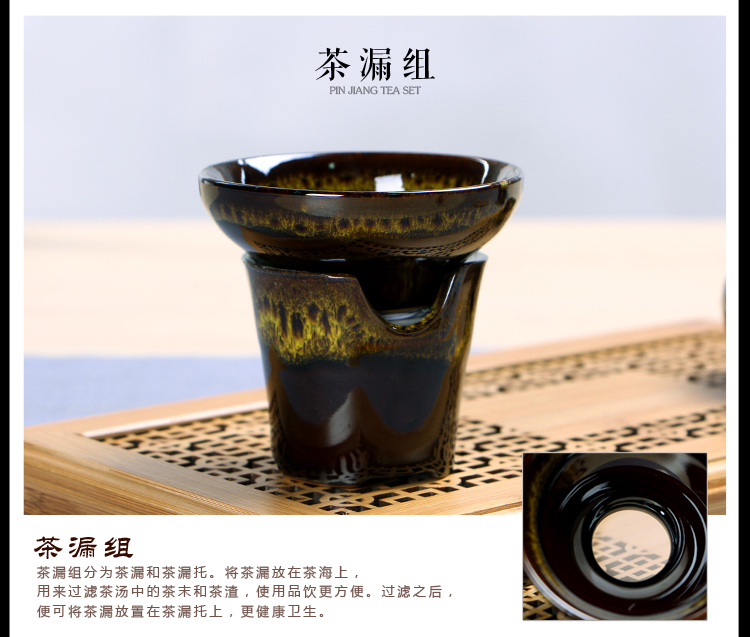 品鉴 功夫茶具套装 整套紫砂西施壶茶杯实木茶盘烧水壶 款式03_全黑紫砂+小兰香茶盘