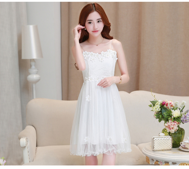 The 2015 summer lip new dresses and sexy engraving strap bare shoulders lace dresses and sisters Services White M picture, prices, brand platters! The elections are supplied in the national character of distribution, so action, buy now enjoy more preferential! As soon as possible.