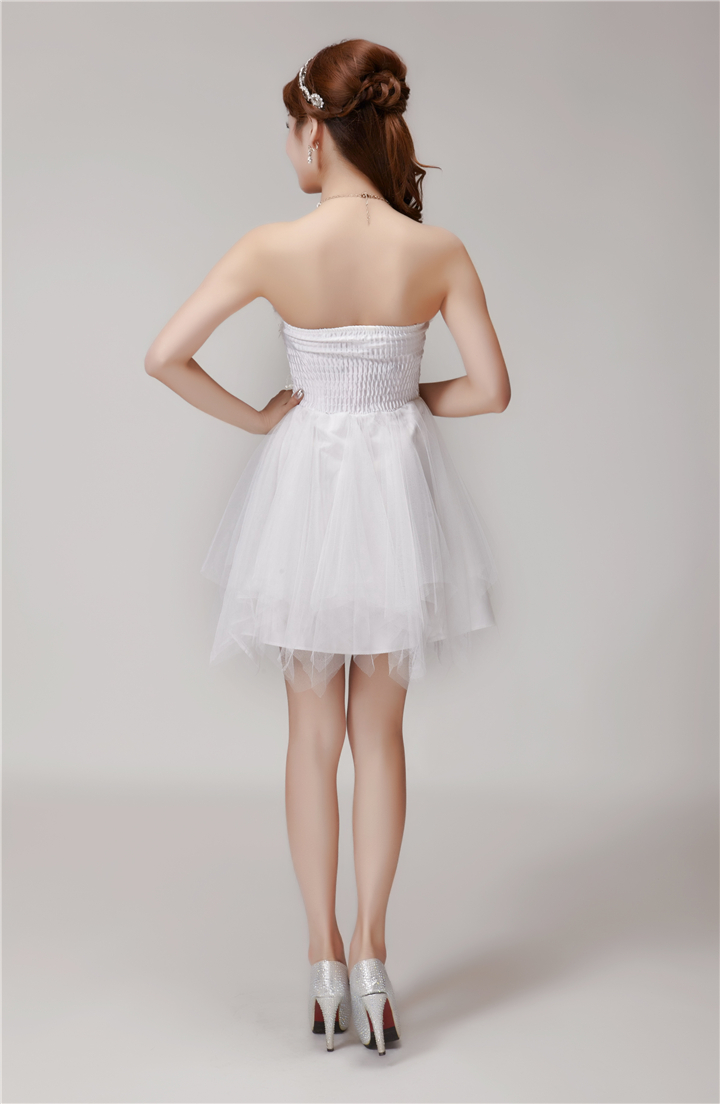 The 2015 summer lip dresses manually staple pearl diamond temperament and Sau San groups chest bridesmaid dress skirt white L picture, prices, brand platters! The elections are supplied in the national character of distribution, so action, buy now enjoy more preferential! As soon as possible.