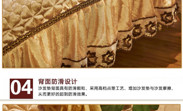 奋斗哥家纺秋冬四季加厚布艺金钻绒组合沙发垫沙发巾沙发罩沙发 时光之梦-驼色 70*70cm