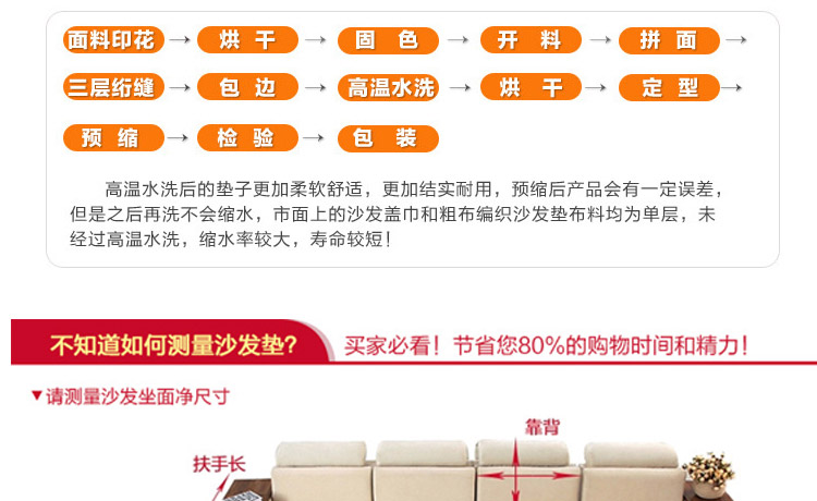 奋斗哥家纺秋冬四季加厚布艺金钻绒组合沙发垫沙发巾沙发罩沙发 时光之梦-驼色 70*70cm
