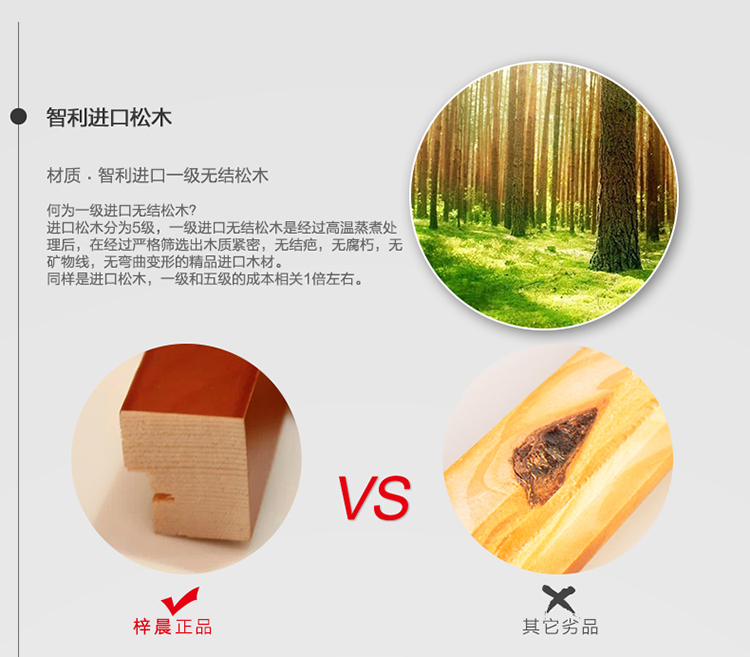 
                                        梓晨 实木挂墙相框 16寸 创意挂墙 摆台画框 白色 16寸1个挂式横竖可挂                