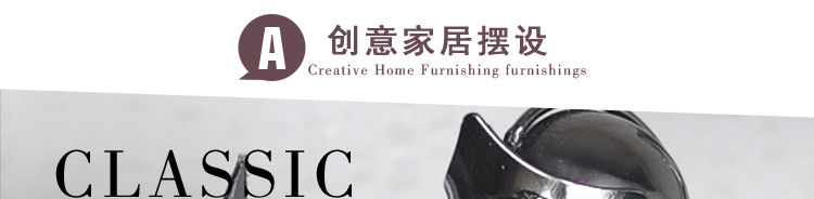 翻旧事 铁艺武士装饰品摆件 欧式工艺品礼品 家居摆设装饰品 6058 0