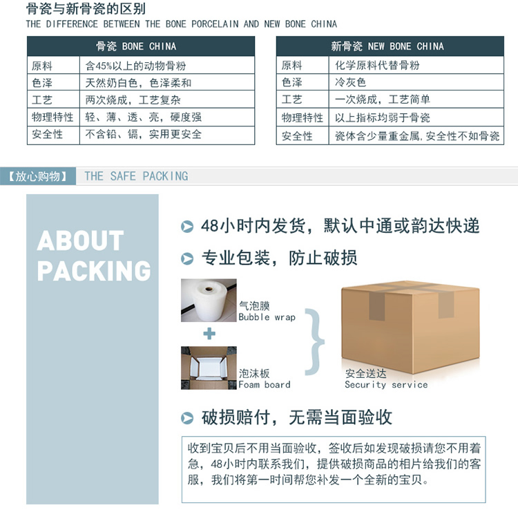 
                                        vidsel 骨瓷餐具散件 欧式浮雕陶瓷器碗碟盘筷单个盘子碗餐具 8英寸平盘1个                