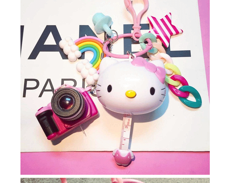 机器猫叮当猫hello kitty凯蒂猫可爱卡通车钥匙扣包包挂件圈 叮当猫