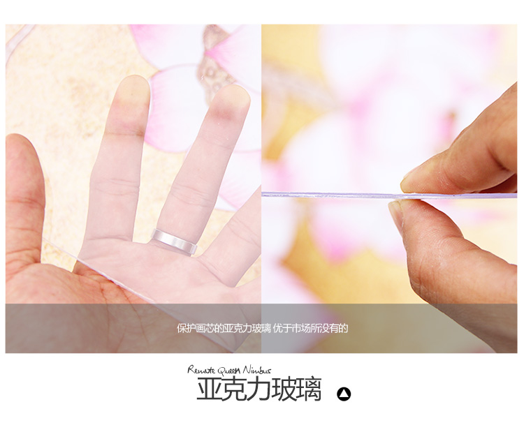 艾法 客厅装饰画有框画现代简约挂画餐厅壁画沙发背景墙画 梵高三件套 50*50金框