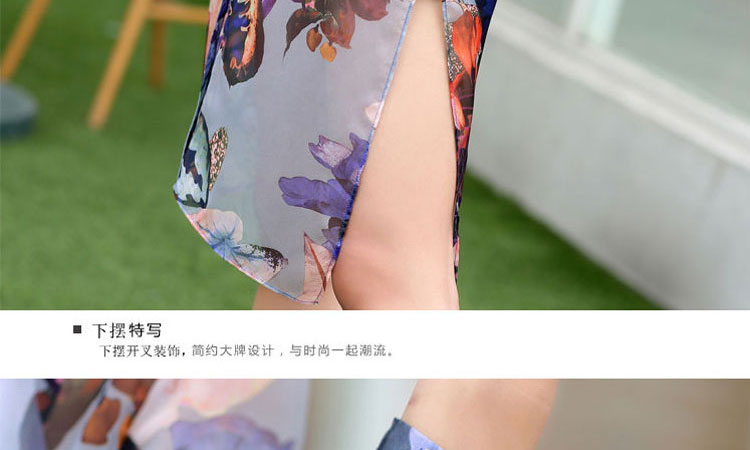 欢仙子2016夏装新款韩版时尚百搭修身女装短袖翻领衬衫 紫红色雪纺 M