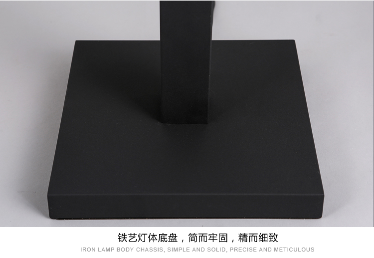 
                                        kc灯具新古典烛台铁艺云石美式装饰枝形个性落地灯客厅卧室落地灯 15-F9006-6 黄光                