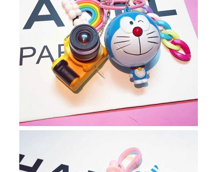 机器猫叮当猫hello kitty凯蒂猫可爱卡通车钥匙扣包包挂件圈 叮当猫