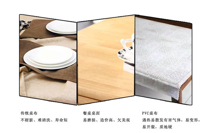 
                                                            和居优品 软玻璃水晶板pvc透明餐桌垫 防烫防水防油 桌布软质玻璃 透明2mm 其他尺寸，详询客服                