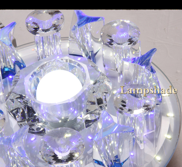 形泰   过道水晶灯走廊灯门厅灯玄关灯创意海豚造型灯具送LED光源
