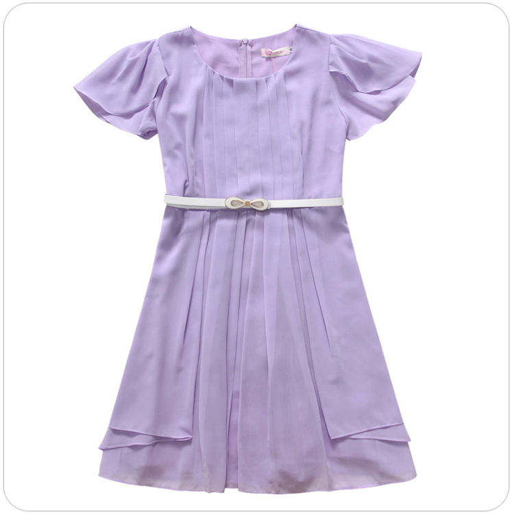 C.o.d. 2015 Summer new stylish casual temperament classic look like Susy Nagle OL chiffon short-sleeved video thin large skirt (feed belts) Purple XXL picture, prices, brand platters! The elections are supplied in the national character of distribution, so action, buy now enjoy more preferential! As soon as possible.