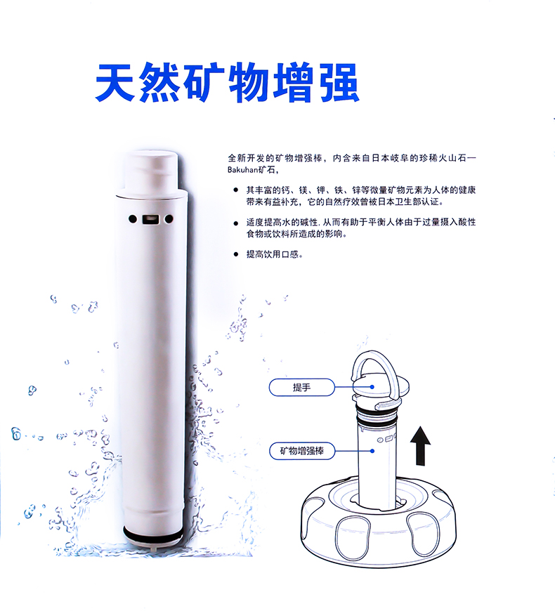 特百惠Tupperware专柜纳米玲珑TPW-C1家居净水器 滤水机带防伪码 滤芯