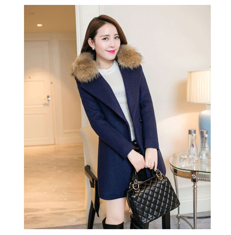 Meijia Garment 2015 Fall/Winter Collections in the thick of Sau San a wool coat 2013 in possession of the Cyan XL Photo, prices, brand platters! The elections are supplied in the national character of distribution, so action, buy now enjoy more preferential! As soon as possible.