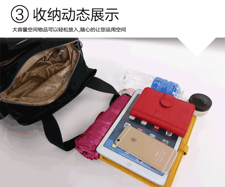 广佳女包欧美热卖时尚经典百搭斜挎包女包2017休闲防水新款斜跨单肩