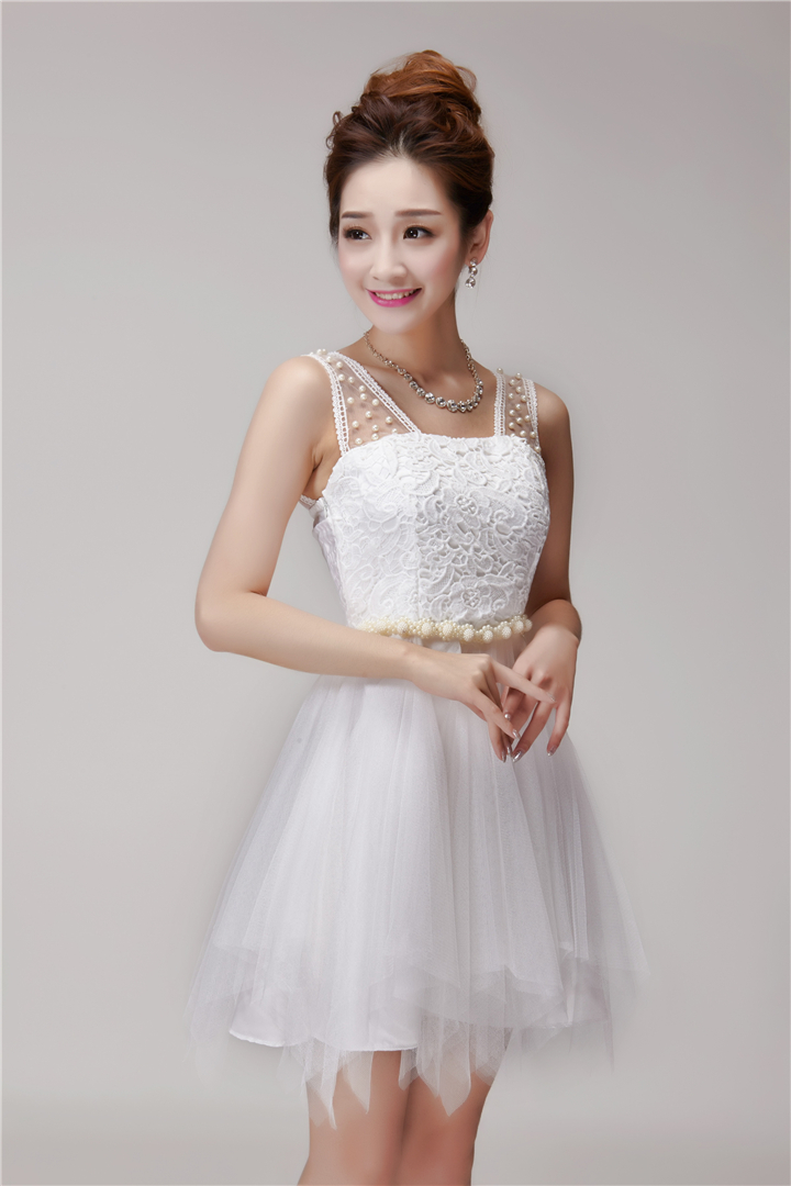 Ya Man Fei bridesmaid services 2015 new bridesmaid mission dress evening dresses and sisters skirts banquet in a small dress summer short apricot L photo, prices, brand platters! The elections are supplied in the national character of distribution, so action, buy now enjoy more preferential! As soon as possible.