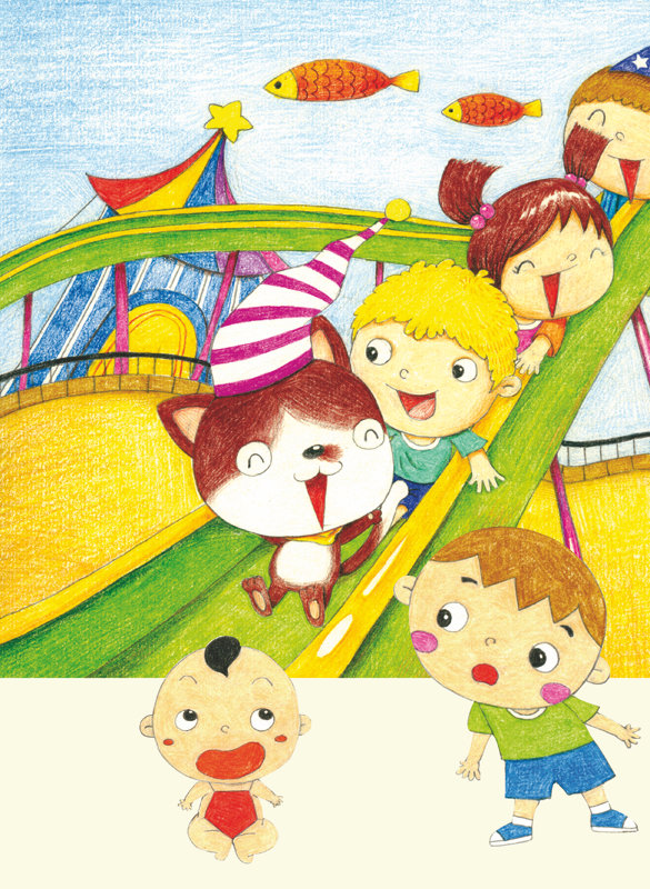 涂涂猫的彩色铅笔简笔画:人物部落(修订版) 涂涂猫 人民邮电出版社