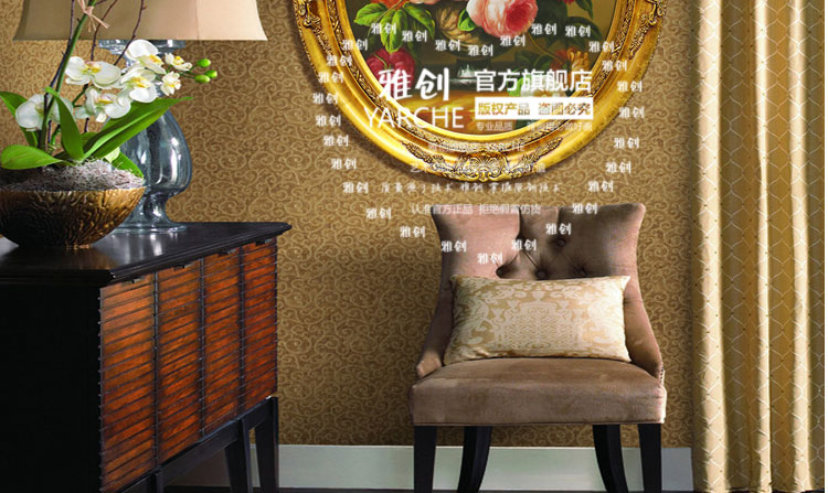 
                                        雅创油画 欧式装饰画椭圆画框客厅玄关柜挂画手绘油画古典花沙发墙画 C款 45*55CM                