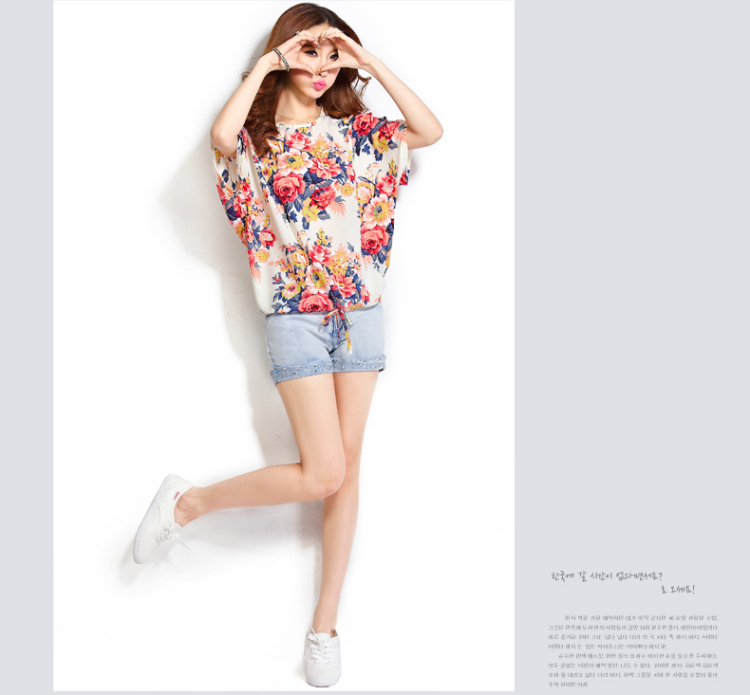 Yi Li Xuan 200 Jack mm thick summer larger women European version loose short-sleeved shirt T overweight bat T-shirt T-shirt woman summer 2015 new suit 4 XL pictures, price, brand platters! Elections are good character, the national distribution, so why buy now enjoy more preferential! Health