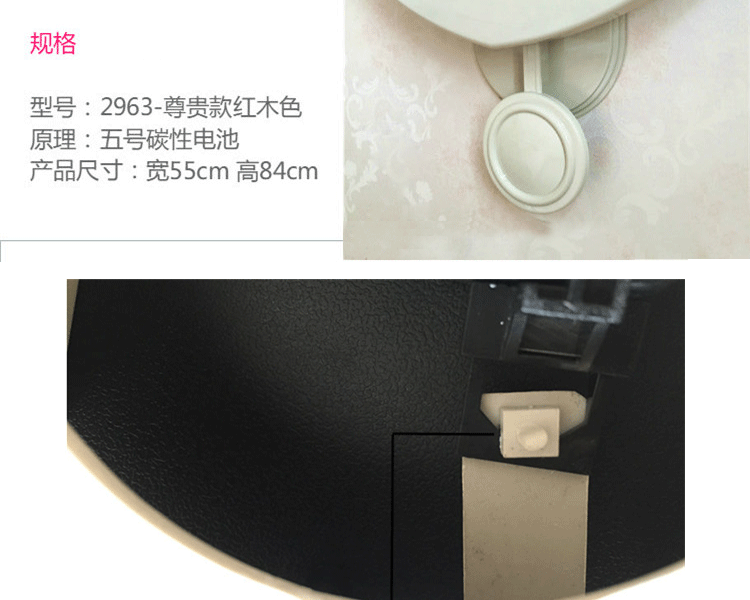 
                                        挂钟客厅 现代时尚钟表创意石英钟静音准时挂表装饰艺术时钟 红木色-尊贵-霸王机芯 18英寸                
