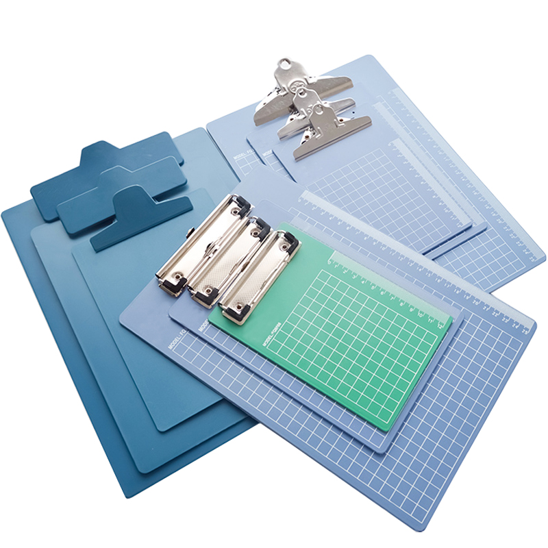 彩色半透明办公写字板夹 写字垫板手拿A4 A5