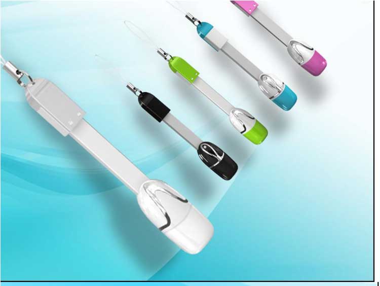 mokee 手机精美挂件来电感应灯手机充电线读