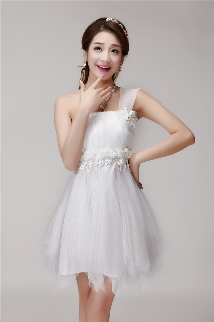 To make the new 2015 poem bridesmaid mission dress evening dresses and sisters skirts banquet short of small white dress M pictures, prices, brand platters! The elections are supplied in the national character of distribution, so action, buy now enjoy more preferential! As soon as possible.