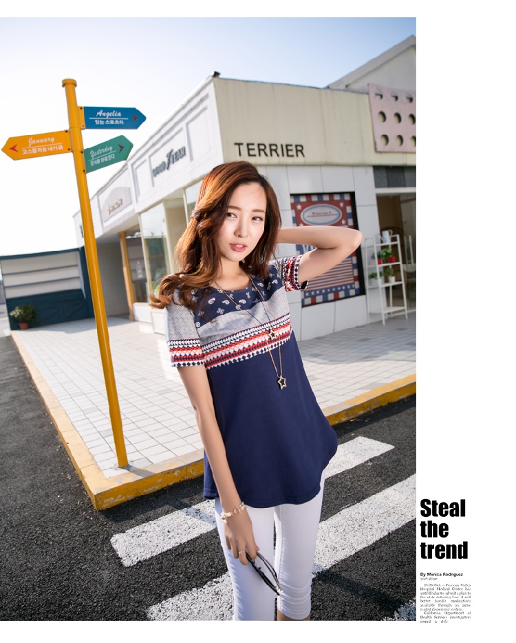 Road Angel, 2015 summer wear loose female T pension-neck half sleeve larger clothing cotton simple T-shirt white 3XL pictures, price, brand platters! Elections are good character, the national distribution, so why buy now enjoy more preferential! Health