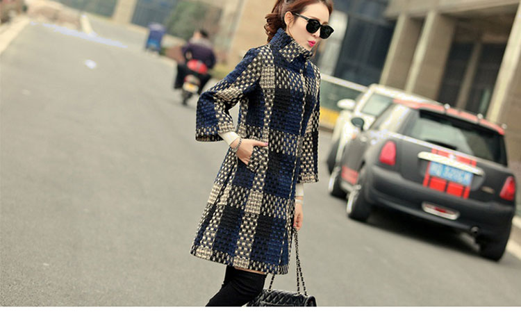 Ms Audrey EU's 2015 romantic Connie autumn and winter new stylish graphics thin coarse wool terylene Sau San coats female jackets for larger gross? female windbreaker women jacket navy blue long-sleeved XXL pictures of, prices, brand platters! The elections are supplied in the national character of distribution, so action, buy now enjoy more preferential! As soon as possible.