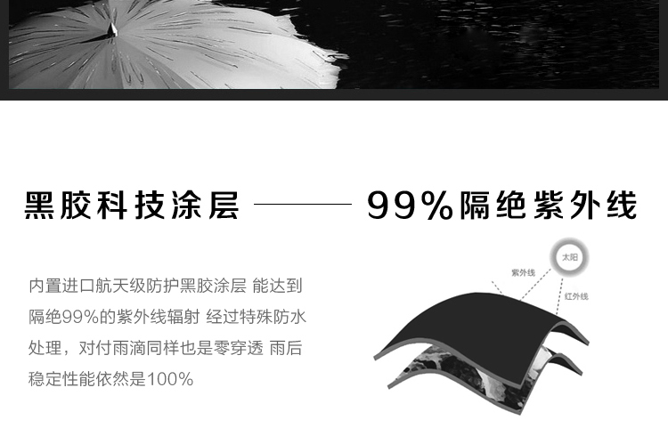 
                                        雨阳洋高档雨伞男士商务伞超大双人晴雨伞黑胶遮阳伞超强防晒金属头雨伞 直柄半自动黑色(三项专利)                